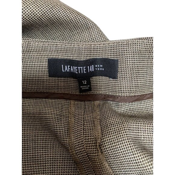 Lafayette 148 New York Womens Virgin Wool Blend Trousers Size 12 - Picture 4 of 4